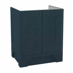 Calypso Chelworth 600 Floor Standing Vanity Unit - Contour Blue Ash - 4877