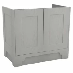 Calypso Chelworth 800 Floor Standing Vanity Unit - Contour Grey - 4863