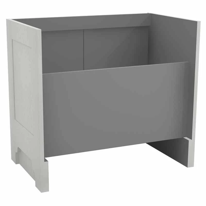 Calypso Chelworth 800 Floor Standing Vanity Unit - Contour White Aspen - 4858 2 Calypso Chelworth 800 Floor Standing Vanity Unit - Contour White Aspen - 4858 - Image 2