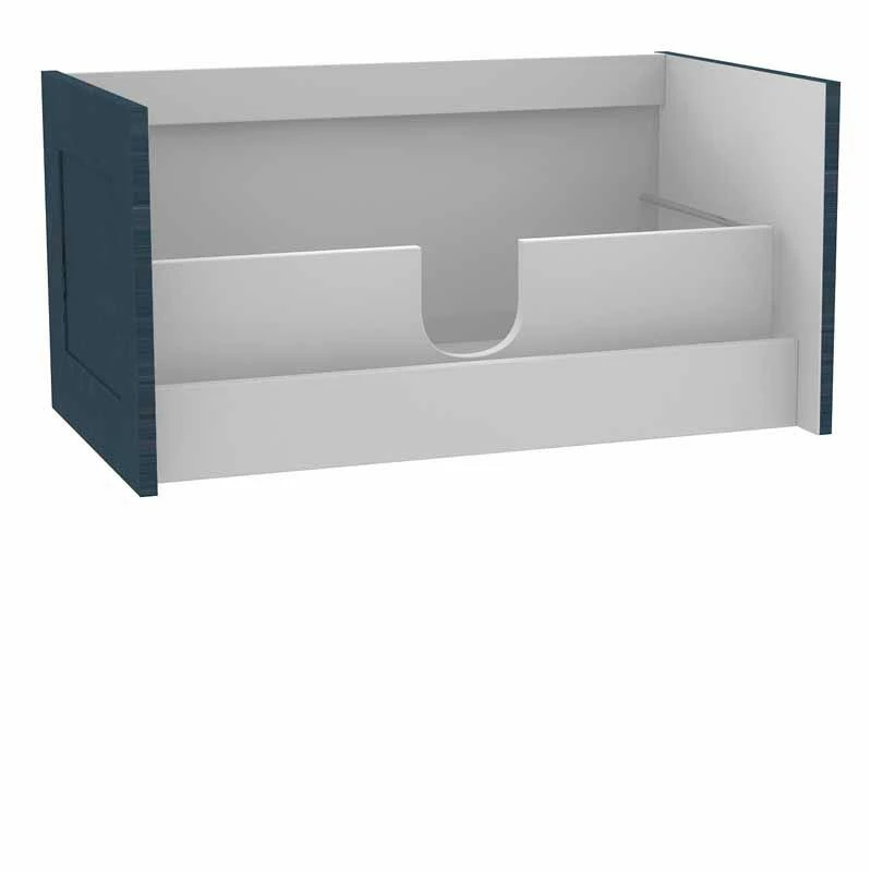 Calypso Chelworth 800 Wall Hung Vanity Unit - Contour Blue Ash - 4876 2 Calypso Chelworth 800 Wall Hung Vanity Unit - Contour Blue Ash - 4876 - Image 2