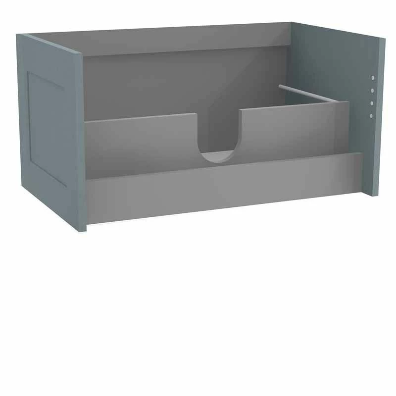 Calypso Chelworth 800 Wall Hung Vanity Unit - Aqua Mist - 4871 2 Calypso Chelworth 800 Wall Hung Vanity Unit - Aqua Mist - 4871 - Image 2