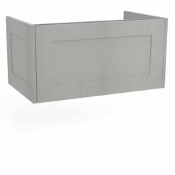 Calypso Chelworth 800 Wall Hung Vanity Unit - Contour Grey - 4861