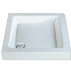 MX Classic Square Gel Coated Shower Tray 700mm X 700mm - SAA