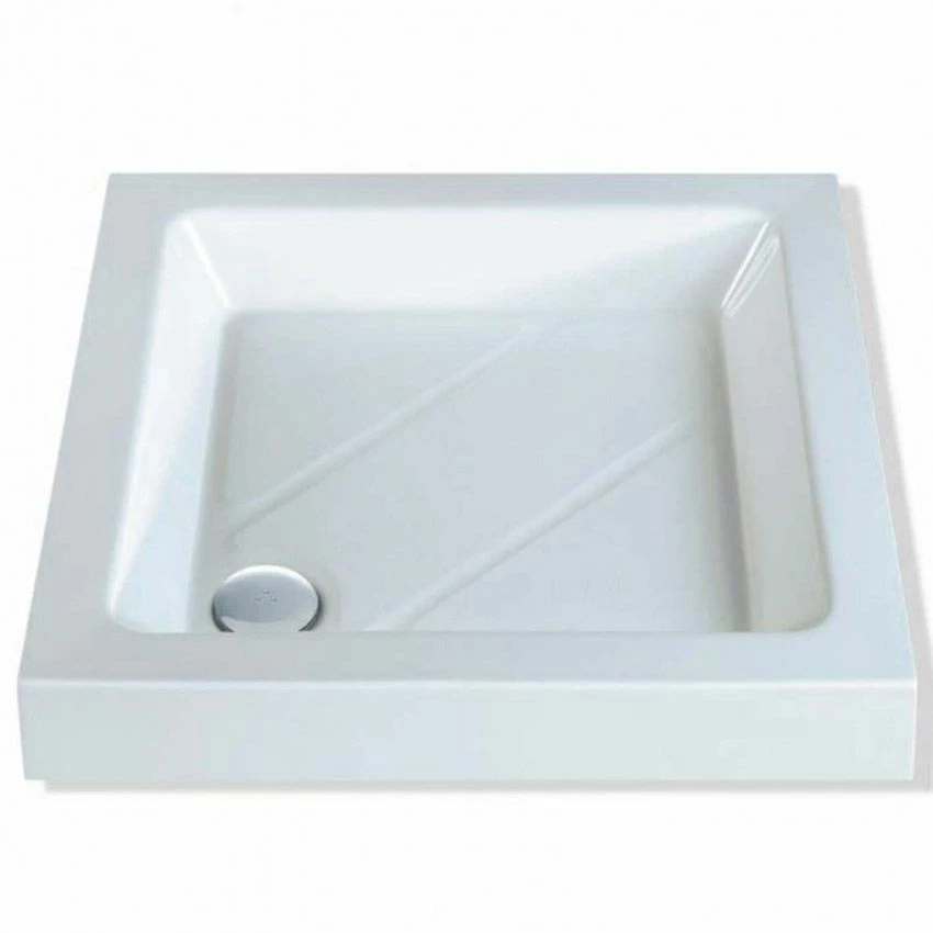 MX Classic Square Gel Coated Shower Tray 700mm X 700mm - SAA 1 MX Classic Square Gel Coated Shower Tray 700mm X 700mm - SAA