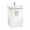 Tavistock Compass 600mm Freestanding Unit Only - Gloss White - CM600FW