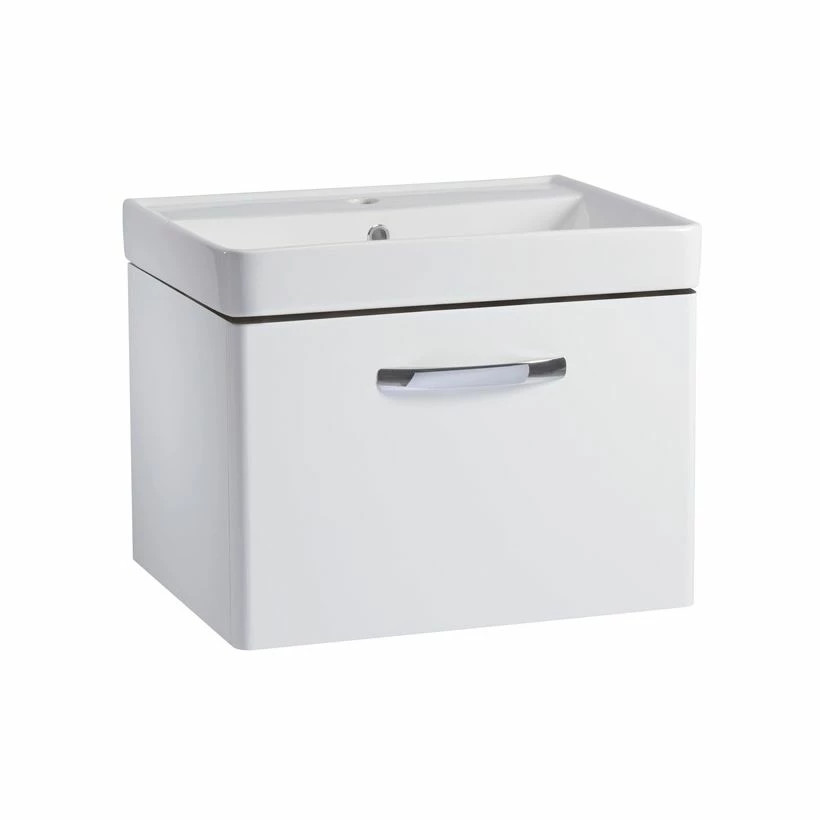 Tavistock Compass 600mm Wall Mounted Unit Only - Gloss White - CM600WW 1 Tavistock Compass 600mm Wall Mounted Unit Only - Gloss White - CM600WW