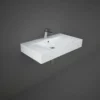 RAK Ceramics Des 810mm Wall-Hung Basin 1 Tap Hole - Alpine White - DESWB08101AWHA