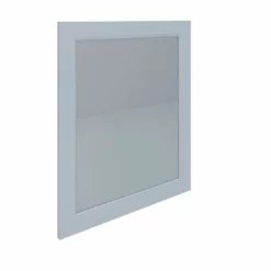 RAK Ceramics Washington 600mm Flat Mirror In White (W585 X H650mm) - RAKWMR60500