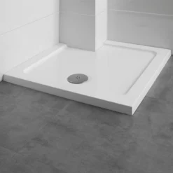 MX DucoStone Offset Quadrant Left Hand Shower Tray 900mm X 800mm - XFX -IDEAL STANDARD Shop ducostonesquare3 2
