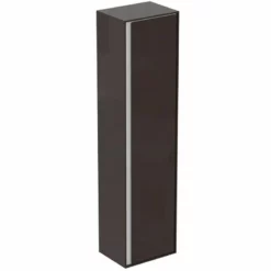 Ideal Standard Connect Air 400mm Tall Column Unit 1 Door - Matt Dark Brown/Matt White - E0832VY