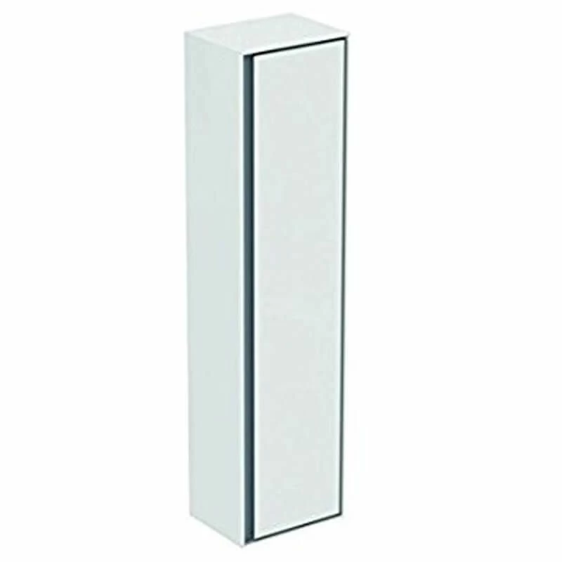 Ideal Standard Connect Air 400mm Half Column Unit 1 Door - Gloss White/Matt Grey - E0834KN 1 Ideal Standard Connect Air 400mm Half Column Unit 1 Door - Gloss White/Matt Grey - E0834KN