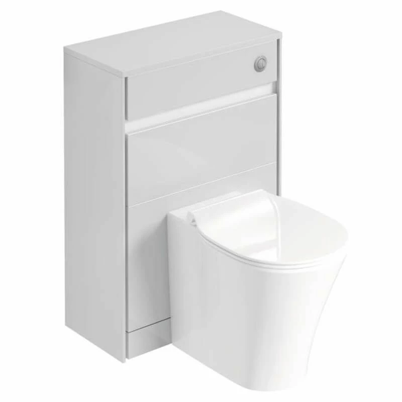 Ideal Standard Connect Air 600mm WC Unit And Concealed Cistern - Matt Dark Brown/Matt White - E1149VY 2 Ideal Standard Connect Air 600mm WC Unit And Concealed Cistern - Matt Dark Brown/Matt White - E1149VY - Image 2