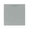 JT Evolved Square Shower Tray 760 X 760mm With Antislip - Mistral Grey ASE76015