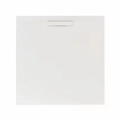JT Evolved Square Shower Tray 800 X 800mm With Antislip - Gloss White ASE80100