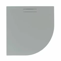 JT Evolved Quadrant Shower Tray 900 X 900mm With Antislip - Mistral Grey ASE90Q015
