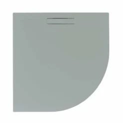 JT Evolved Quadrant Shower Tray 800 X 800mm - Mistral Grey E80Q015