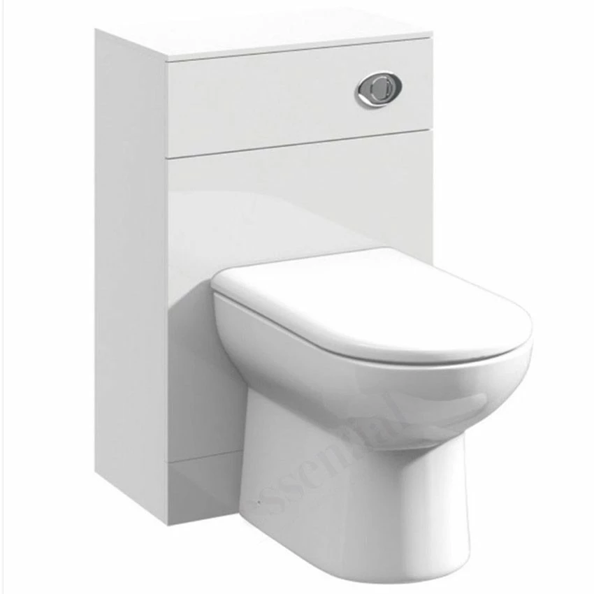 Essential Alaska 50cm Back To Wall WC Unit - EF118W 2 Essential Alaska 50cm Back To Wall WC Unit - EF118W - Image 2
