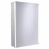 Essential Sleek Mirrored Bathroom Cabinet Single Door - 650 X 440mm - EM005