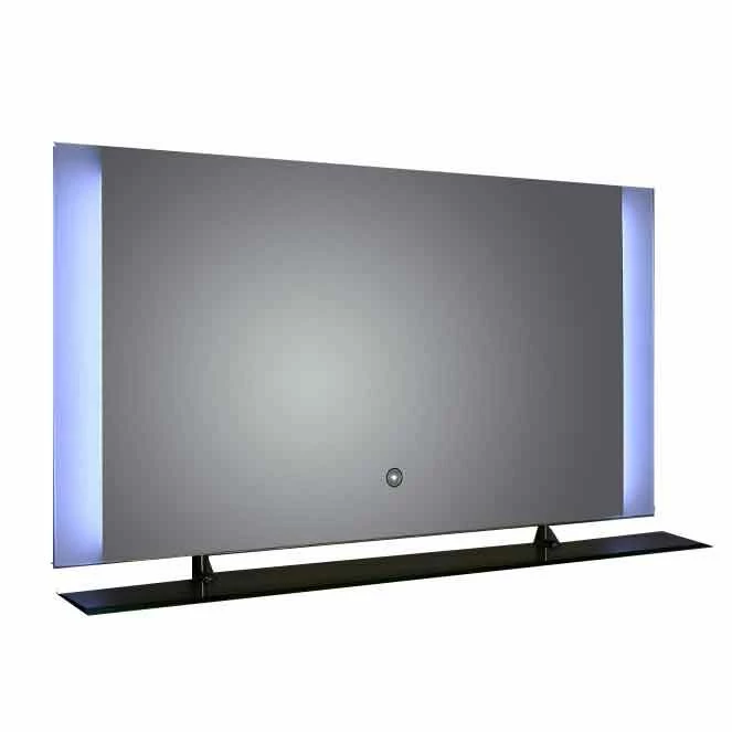 Frontline Westbury Bathroom Mirror, LED Side Lights, Demister, Glass Shelf Kit & Touch Switch 450 X 850mm - F01648 1 Frontline Westbury Bathroom Mirror, LED Side Lights, Demister, Glass Shelf Kit & Touch Switch 450 X 850mm - F01648