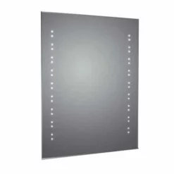 Frontline Ballina LED Bevel Edged Bathroom Mirror & Shaver Socket 600 X 400mm - F01662