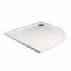 JT40 Fusion Shower Tray + Waste 1000 Quad 55R White - F100Q100