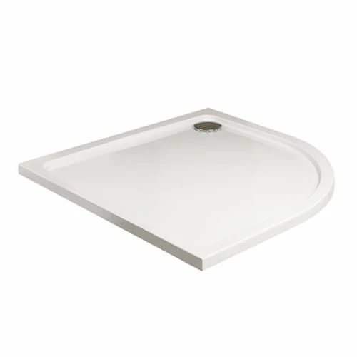 JT40 Fusion Shower Tray + Waste 1000 Quad 55R White - F100Q100 1 JT40 Fusion Shower Tray + Waste 1000 Quad 55R White - F100Q100