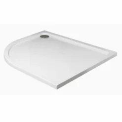 JT40 Fusion Shower Tray + Waste 1200 X 900 Quad LH White - F1290LQ100