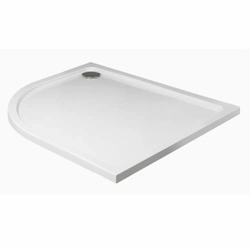 JT40 Fusion Shower Tray + Waste 900 X 760 Quad LH White - F976LQ100 1 JT40 Fusion Shower Tray + Waste 900 X 760 Quad LH White - F976LQ100
