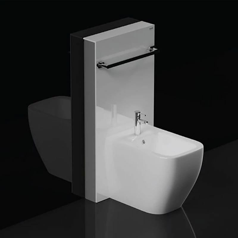 RAK Ceramics Obelisk Cabinet Cistern For Back To Wall Bidet In White - FS12RAKCAB01 1 RAK Ceramics Obelisk Cabinet Cistern For Back To Wall Bidet In White - FS12RAKCAB01