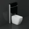 RAK Ceramics Obelisk Cistern Cabinet For Back To Wall Bidet In Black - FS12RAKCAB02