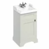 Burlington Freestanding 500mm One Door Vanity Unit - Sand - FC8S