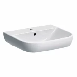Geberit Smyle 650mm Washbasin - White - 500.230.01.1
