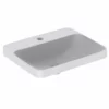 Geberit Variform 550 X 450mm Rectangular Countertop Basin 1 Taphole Without Visible Overflow - 500.742.01.2