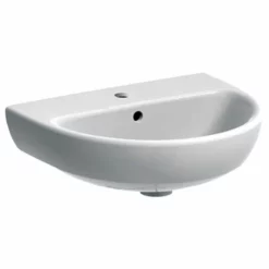 Geberit Selnova Washbasin 500mm - 1 Tap Hole - 501.048.00.6
