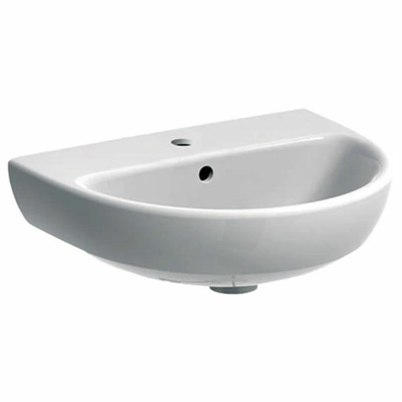 Geberit Selnova Washbasin 500mm - 1 Tap Hole - 501.048.00.6 1 Geberit Selnova Washbasin 500mm - 1 Tap Hole - 501.048.00.6