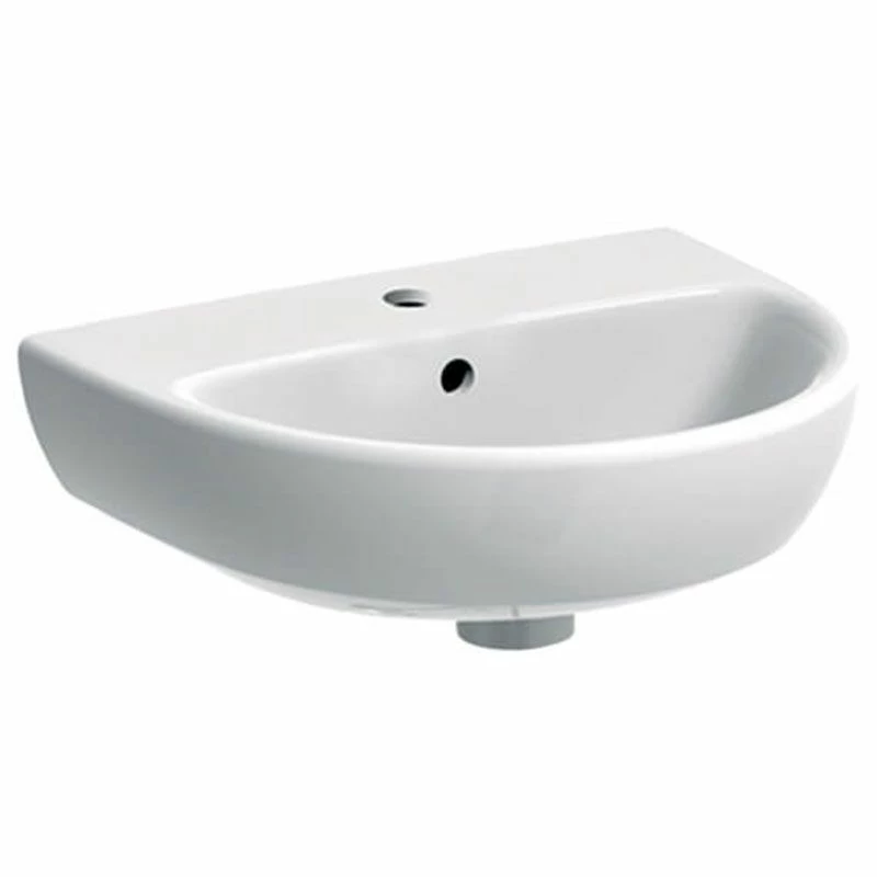 Geberit Selnova Washbasin 450mm - 1 Tap Hole - 501.408.00.6 1 Geberit Selnova Washbasin 450mm - 1 Tap Hole - 501.408.00.6