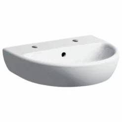 Geberit Selnova Washbasin 450mm - 2 Tap Holes - 501.409.00.6
