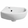 Geberit Selnova Corner Washbasin 414mm - 1 Tap Hole - 501.445.00.7