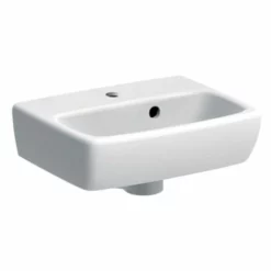 Geberit Selnova Square Washbasin 360mm - 1 Tap Hole - 501.469.00.6