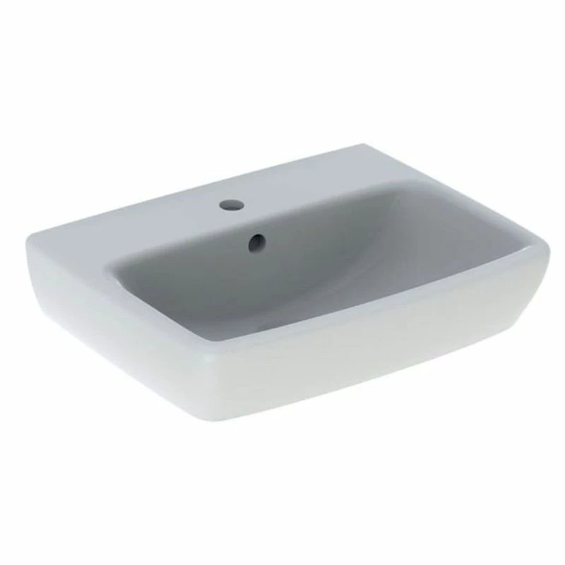 Geberit Selnova Square Washbasin 450mm - 1 Tap Hole - 501.473.00.6 1 Geberit Selnova Square Washbasin 450mm - 1 Tap Hole - 501.473.00.6
