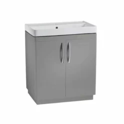 Tavistock Compass 800mm Freestanding Unit - Gloss Light Grey - CM800FG