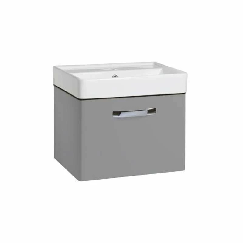 Tavistock Compass 500mm Wall Mounted Unit - Gloss Light Grey - CM500WG 1 Tavistock Compass 500mm Wall Mounted Unit - Gloss Light Grey - CM500WG