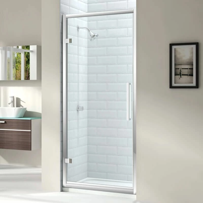 Merlyn 8 Series Hinge Shower Door 900mm - M81221 1 Merlyn 8 Series Hinge Shower Door 900mm - M81221