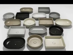 RAK Ceramics Feeling 42cm Round Slim Countertop Wash Basin - Matt Greige - FEECT4200505A 5 RAK Ceramics Feeling 42cm Round Slim Countertop Wash Basin - Matt Greige - FEECT4200505A -IDEAL STANDARD Shop hqdefault 3 57