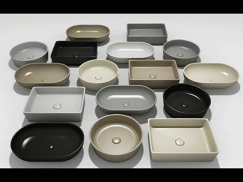 RAK Ceramics Feeling 42cm Round Slim Countertop Wash Basin - Matt White - FEECT4200500A 3 RAK Ceramics Feeling 42cm Round Slim Countertop Wash Basin - Matt White - FEECT4200500A - Image 3