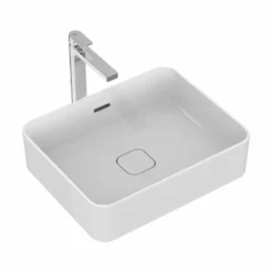 Ideal Standard Strada II 500mm Rectangular Countertop Basin & Waste - White - E237501