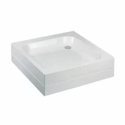 JT Merlin Shower Tray 1000 X 1000 Flat White - A100M100