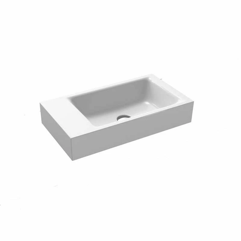 Kaldewei Puro 550x300mm Countertop Basin Without Overflow - Alpine White - 906906003001 1 Kaldewei Puro 550x300mm Countertop Basin Without Overflow - Alpine White - 906906003001
