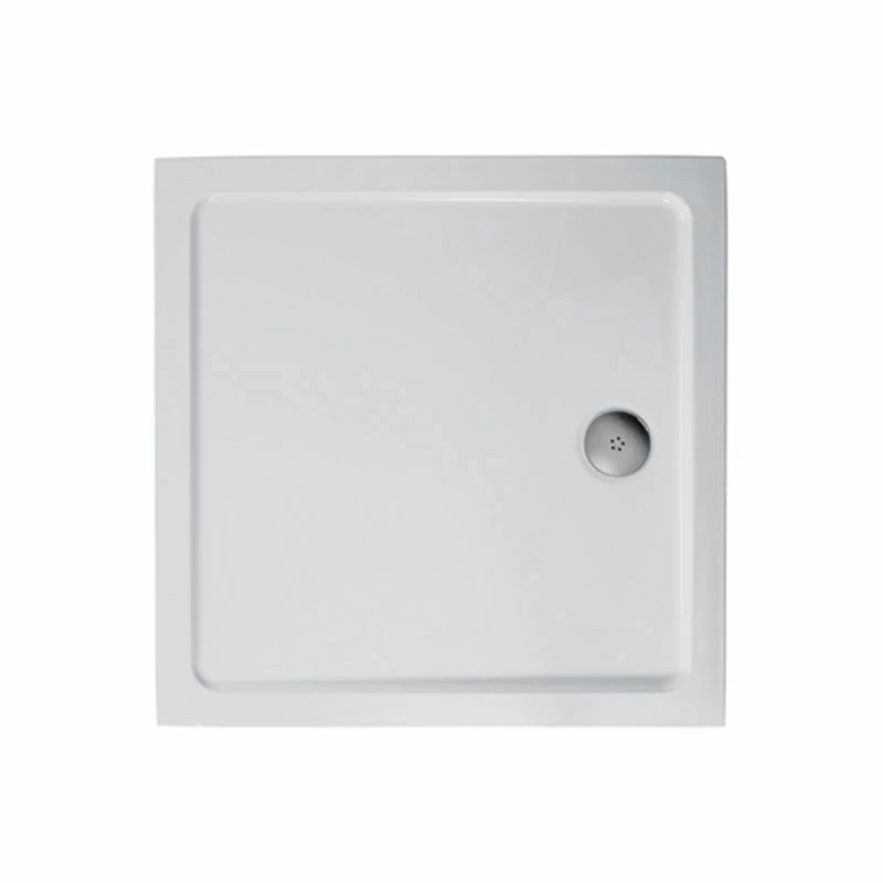 Ideal Standard Simplicity 900x900mm Low Profile Flat Top Shower Tray With Waste - White - L508801 1 Ideal Standard Simplicity 900x900mm Low Profile Flat Top Shower Tray With Waste - White - L508801