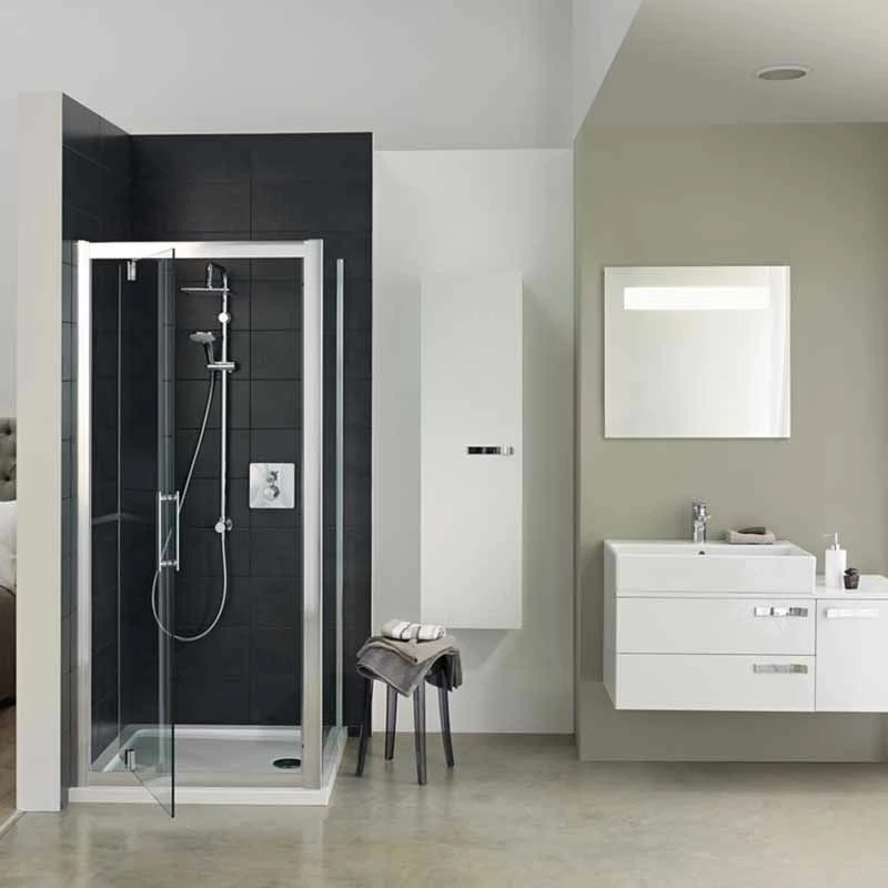 Ideal Standard Simplicity 900x900mm Low Profile Flat Top Shower Tray With Waste - White - L508801 3 Ideal Standard Simplicity 900x900mm Low Profile Flat Top Shower Tray With Waste - White - L508801 - Image 3